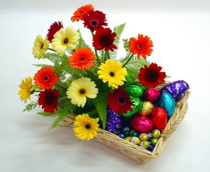 Ankara Sincan Gimsa AVM �i�ek online �i�ek sipari�i sepette gerbera �i�ekleri 