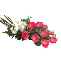 9 adet pembe renkte g�l  Ankara �ankaya Arcadium Al��veri� Merkezi AVM �i�ek sipari�i