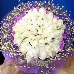 71 adet beyaz g�l buketi  Ankara �ankaya K�z�lay Al��veri� Merkezi AVM �i�ek �i�ek�i , �i�ek�ilik 