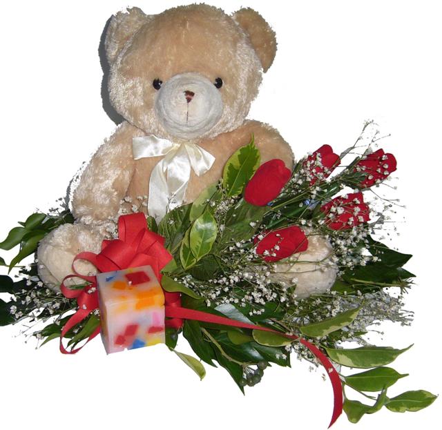 Ankara Yenimahalle Gordion Al��veri� Merkezi AVM online �i�ek g�nderme sipari� 5 adet g�l , mum ve ayicik sevdiklerinize �zel 