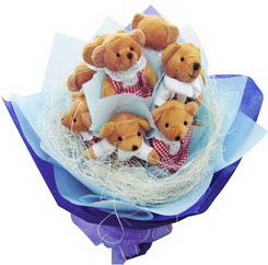 12 adet hediye ayicik bear demeti Ankara G�lba�� Evsa Y�lpa AVM kaliteli taze ve ucuz �i�ekler