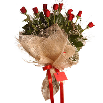 Ankara Eryaman G�ksu AVM �i�ek servisi , �i�ek�i adresleri 10 adet k�rm�z� g�lden g�rsel buket