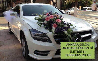 Ankara gelin araba s�s� s�slemesi Ankara G�lba�� �ar�� AVM �i�ek ma�azas� , �i�ek�i adresleri