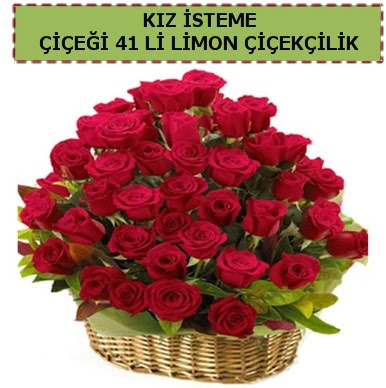 41 Adet g�l k�z isteme �i�e�i modeli Ankara �ankaya Ankamall AVM �i�ek�i telefonlar�