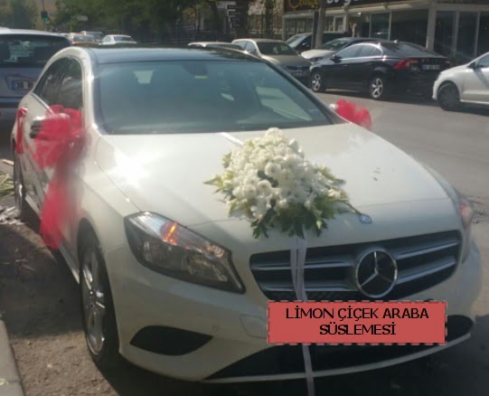 Araba s�slemesi gelin arabas� s�sleme modeli Ankara �ankaya Taurus AVM �i�ek�iler �i�ek sat���
