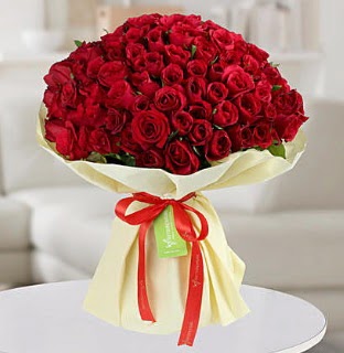 101 adet k�rm�z� g�l buketi koca demet Ankara �ankaya Kentpark Al��veri� Merkezi AVM �i�ek�iler