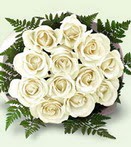 Ankara Bat� Park AVM hediye sevgilime hediye �i�ek 12 adet beyaz g�l buket