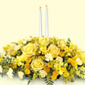 Ankara �ankaya Panora AVM �i�ek�i ma�azas� sadece sarilar ve mum