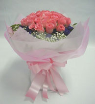 pembe 11 adet g�l buketi  Ankara �ankaya K�z�lay Al��veri� Merkezi AVM �i�ek �i�ek�i , �i�ek�ilik 