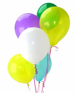Ankara Mamak Nata Vega AVM �i�ek�iler Sevdiklerinize 17 adet u�an balon demeti yollayin.