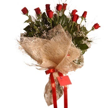 Ankara Eryaman G�ksu AVM �i�ek servisi , �i�ek�i adresleri 10 adet k�rm�z� g�lden g�rsel buket