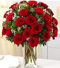 Vazo i�erisinde 33 adet k�rm�z� g�l Ankara Yenimahalle Podium AVM  cicek , cicekci 
