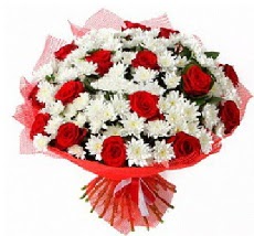 11 adet k�rm�z� g�l ve 1 demet krizantem Ankara G�lba�� �ar�� AVM �i�ek ma�azas� , �i�ek�i adresleri