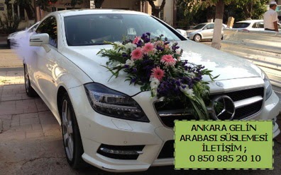 Ankara gelin araba s�s� s�slemesi Ankara G�lba�� �ar�� AVM �i�ek ma�azas� , �i�ek�i adresleri