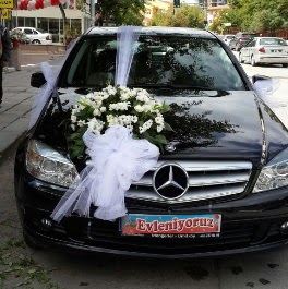 Gelin arabas� s�slemesi Ankara Yenimahalle Podium AVM  cicek , cicekci 