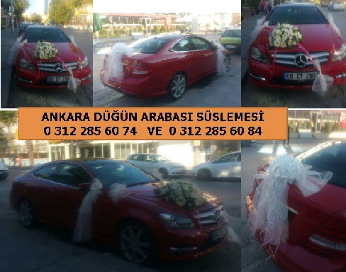 D���n arabas� s�slemesi 11 beyaz g�lden gelin �i�e�i buketi hediye Ankara Etlik Antares Al��veri� merkezi AVM �i�ek yolla