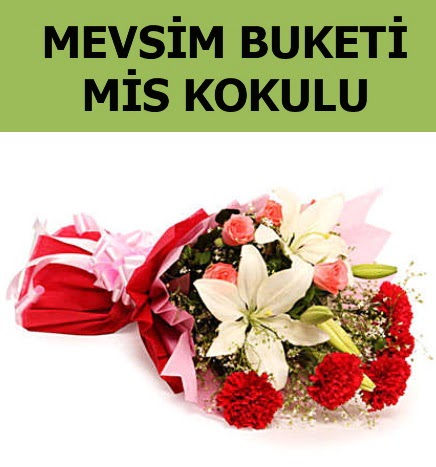Kar���k mevsim buketi mis kokulu bahar Ankara �ankaya Karum i� ve al��veri� merkezi AVM ucuz �i�ek g�nder