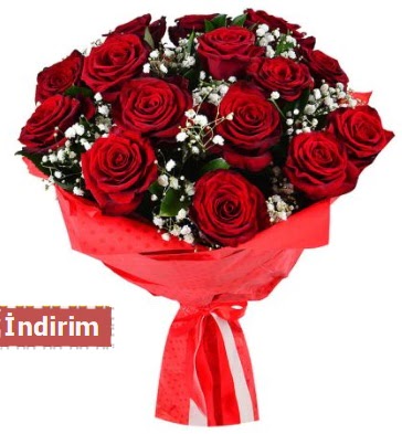 12 Adet k�rm�z� a�k g�lleri Ankara �ankaya Taurus AVM �i�ek�iler �i�ek sat��� 
